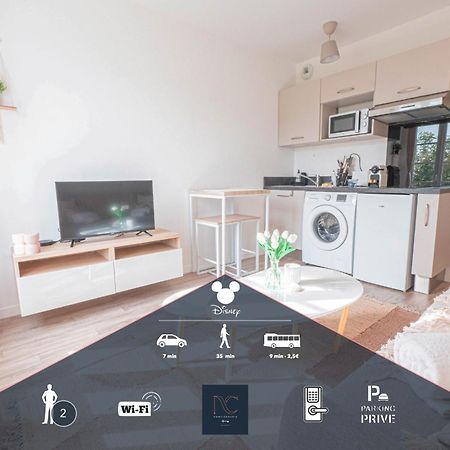 *Disneyland-Paris* Studio, 2Pers, Parking, Wifi Serris Exterior photo